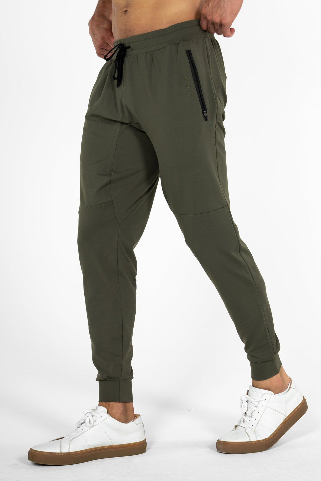 The Premium Jogger: Charcoal Blue